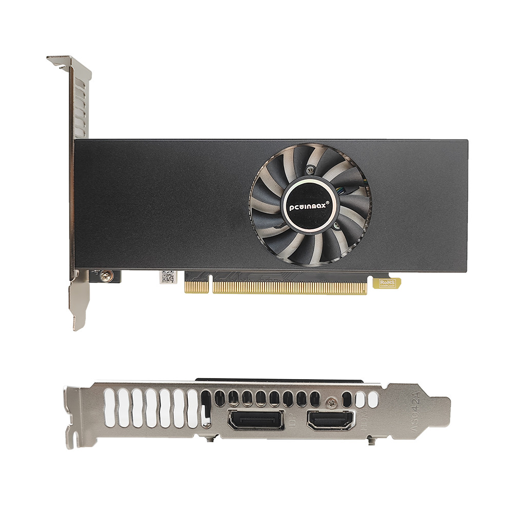 PCWINMAX Low Profile GeForce RTX 3050 6GB GDDR6 96Bit New PCIe 4.0 HD DP Output Graphics Card for PC