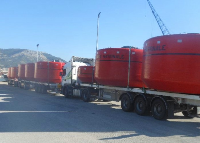 Offshore Anchor Marine Mooring Buoy EVA Foam Filled Buoys For Ships Mooring