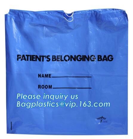 Biodegradable 22" X 28" Nylon Laundry Bags Two Shoulder Straps For Easy Backpack Carrying With bagplastics bagease packa