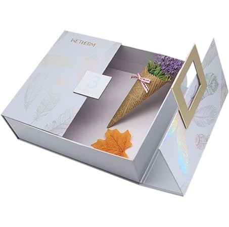 Luxury Double Door Skincare Gift Box Cardboard Cosmetic Packaging Box