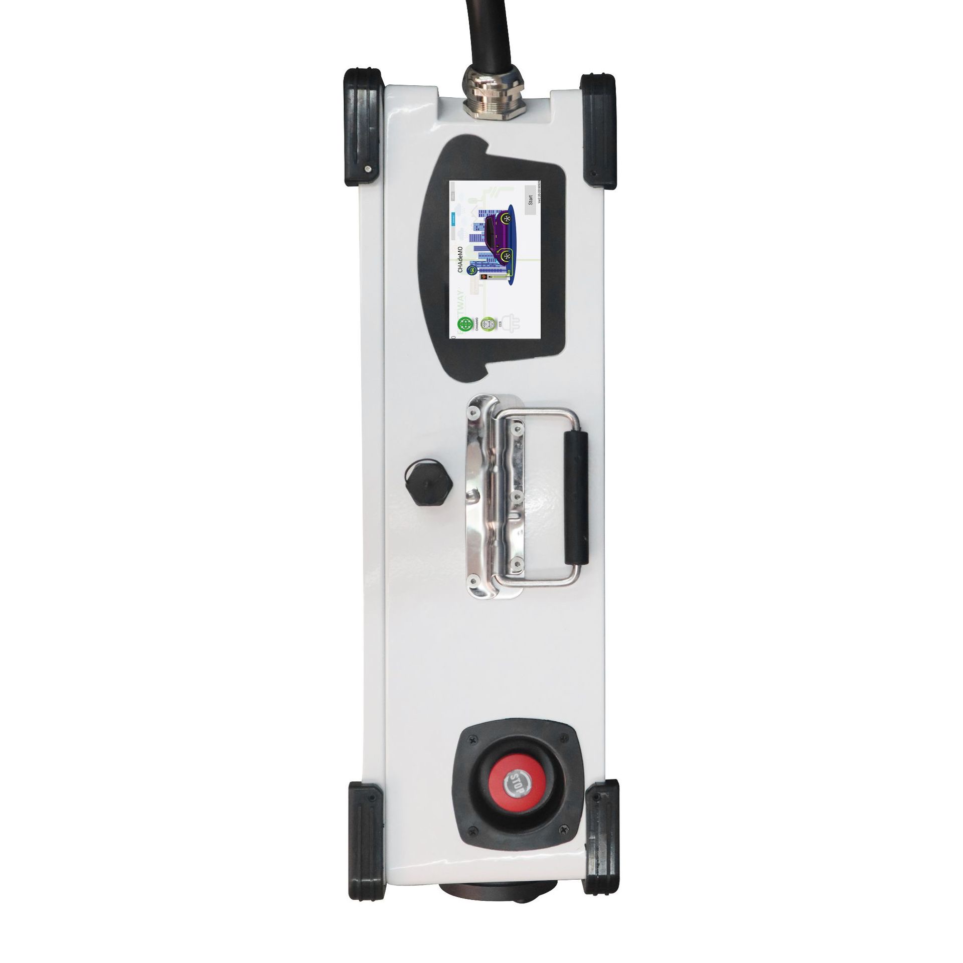 Portable DC Fast Charging Stations EV Charger 20kW CE Certificated With GBT CCS2 Cable