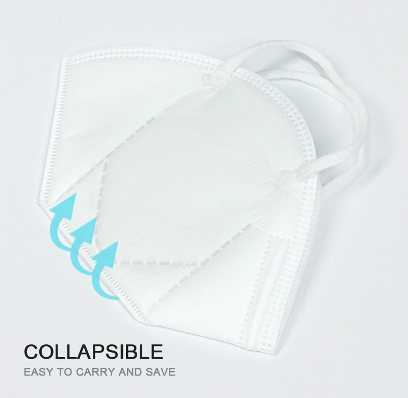 Kn95 Disposable Mask Breathable Ffp2 Protective Face Mask with Earloop