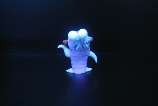 Mini Girl Little Collectible Toys Two Inch Long Purple Color For Kids Collection