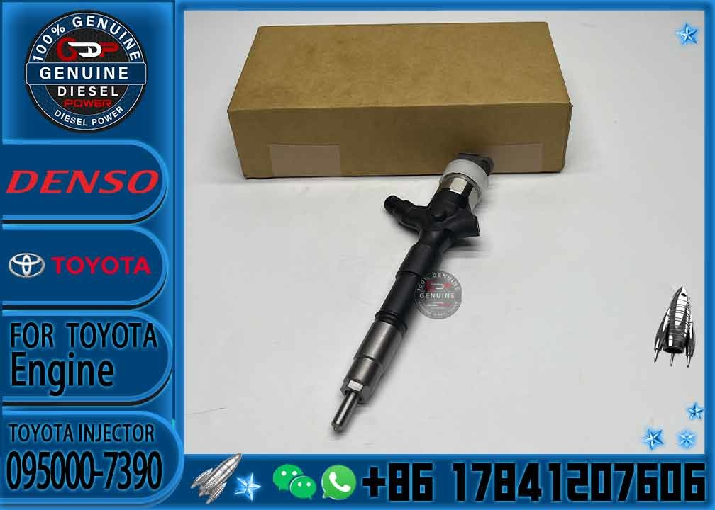 Common Rail Injector diesel fuel injector 095000-7390 23670-39235 095000-8740 23670-09360 For Toyota Hilux 1KD 2KD-FTV