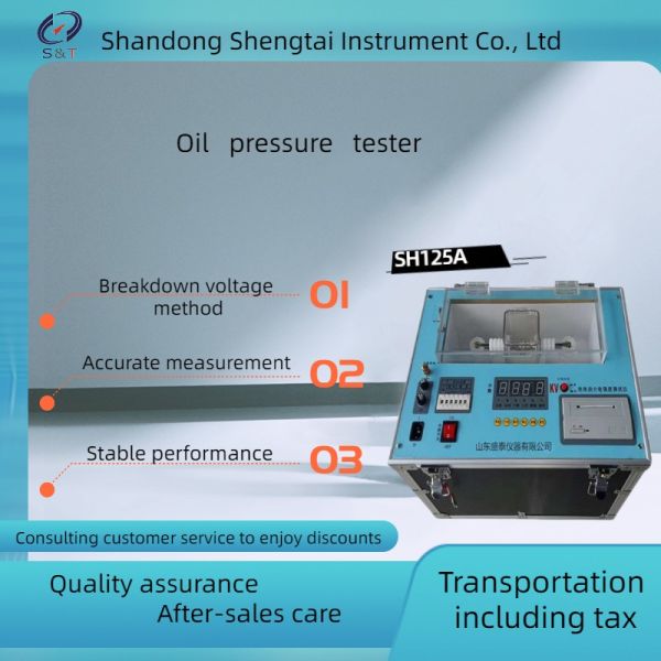Oil Quality Electrical Performance Testing Electrical Equipment Withstand Voltage Tester SH125A