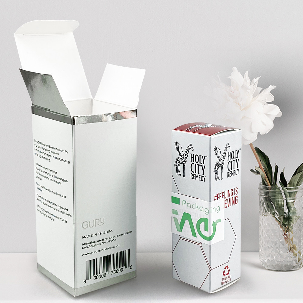 CBD Pack Designed Customized Shape Laminated Customized Packaging Box