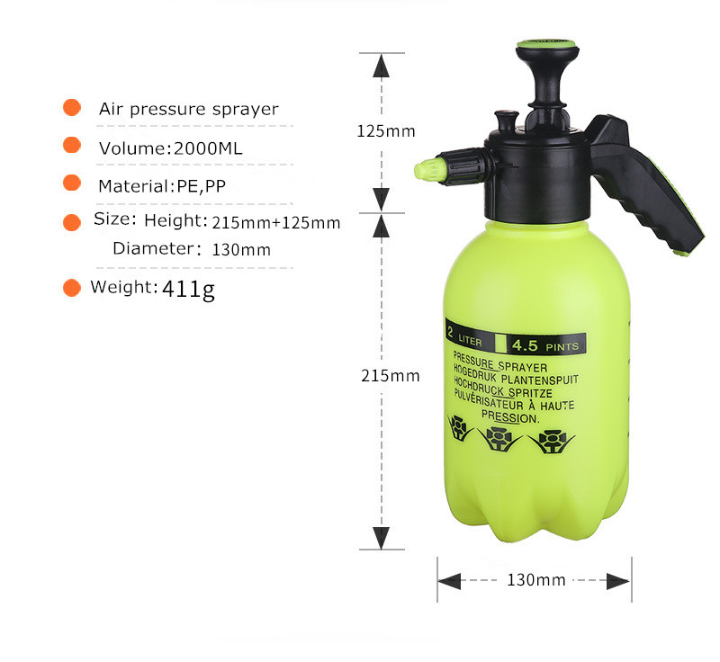 China Wholesale Custom 1L 2L Mini Plastic Water Mist Hand Pump Agriculture Hand Sprayer