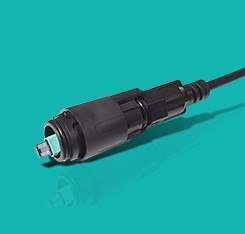 MPO Fiber Optic Loopback 24 Cores OM4 With ISO9001 Certified
