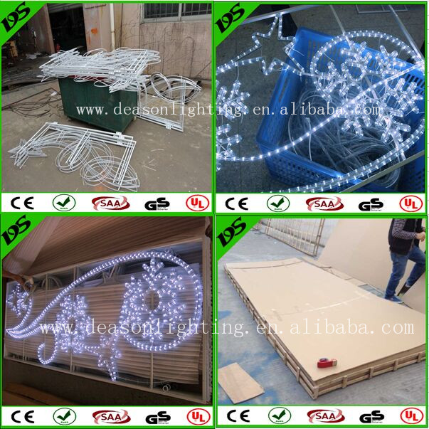 led holiday skylines decorative LED outdoor street decoration