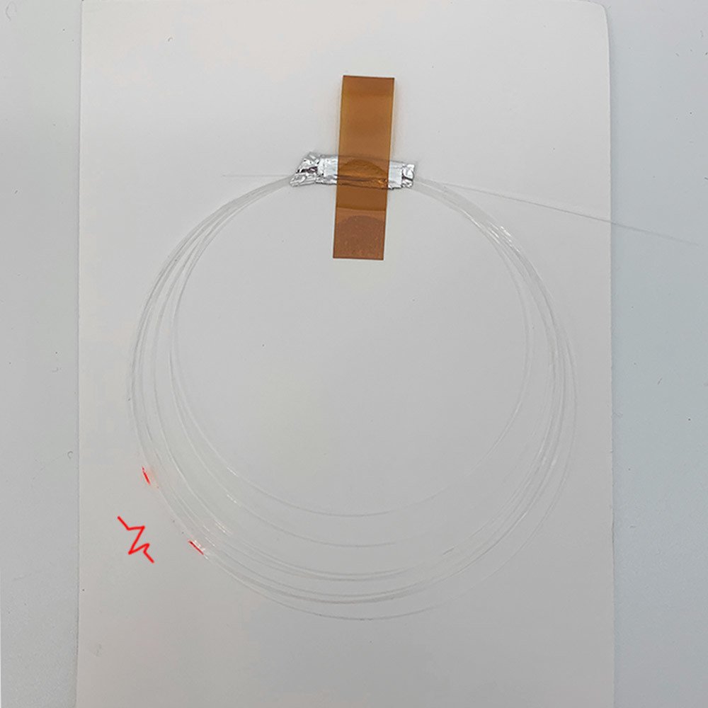 High Reflectivity Fbg Fiber Optic Sensor 1460nm - 1610nm Multi Domain Use