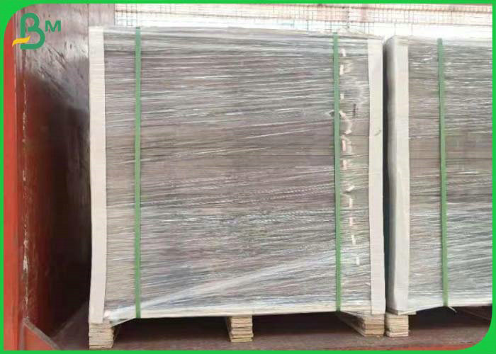 1.5MM 2MM Black Laminated Paper Cardboard with gray without lamination back