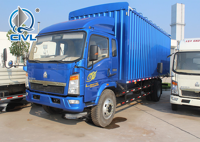 Sinotruk Howo 4x2 Light Duty Tipper / Diesel Light Cargo Truck ZZ1047C2813C145