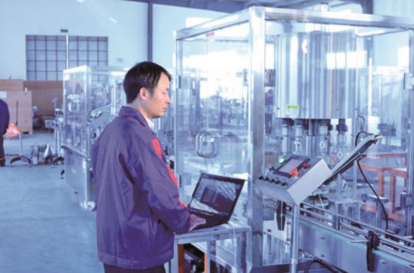 5400BPH 20ml Automatic Bottle Unscrambler Machine