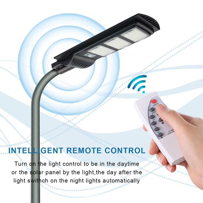 DC 6V Integrated Solar Street Light 90w 15300lumens smd beads 5V/12W solar panel 13years service life 1