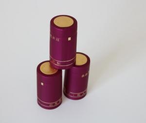 High Grade Aluminium Foil PVC Wine Capsules For Wine Bottle Cap Sealing