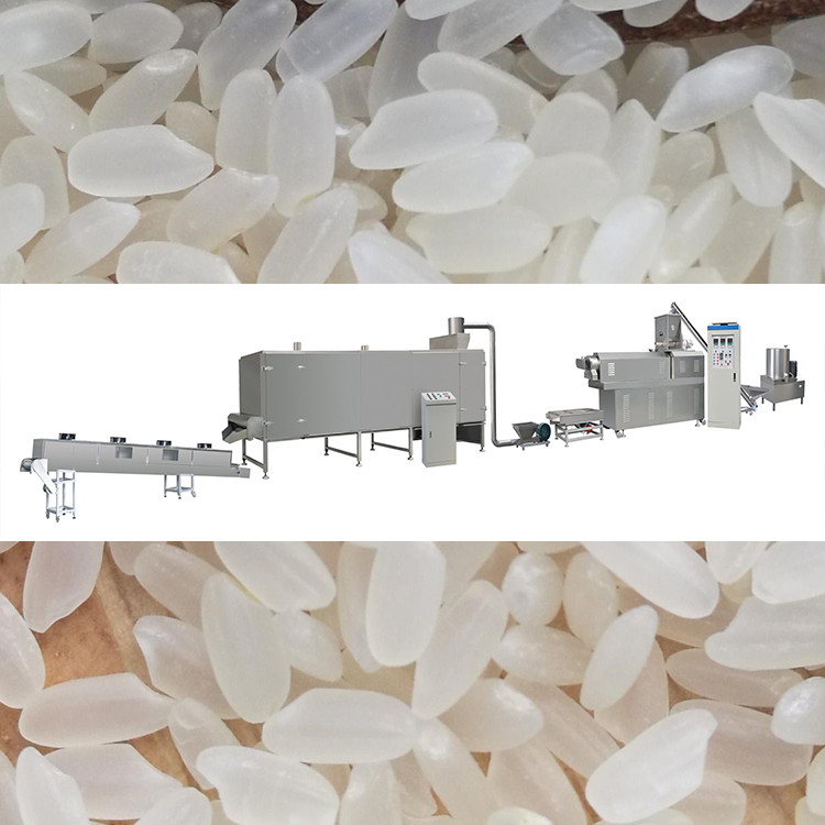 Multifunctional Rice Curing Puffing Food Extruder Machine 160KW