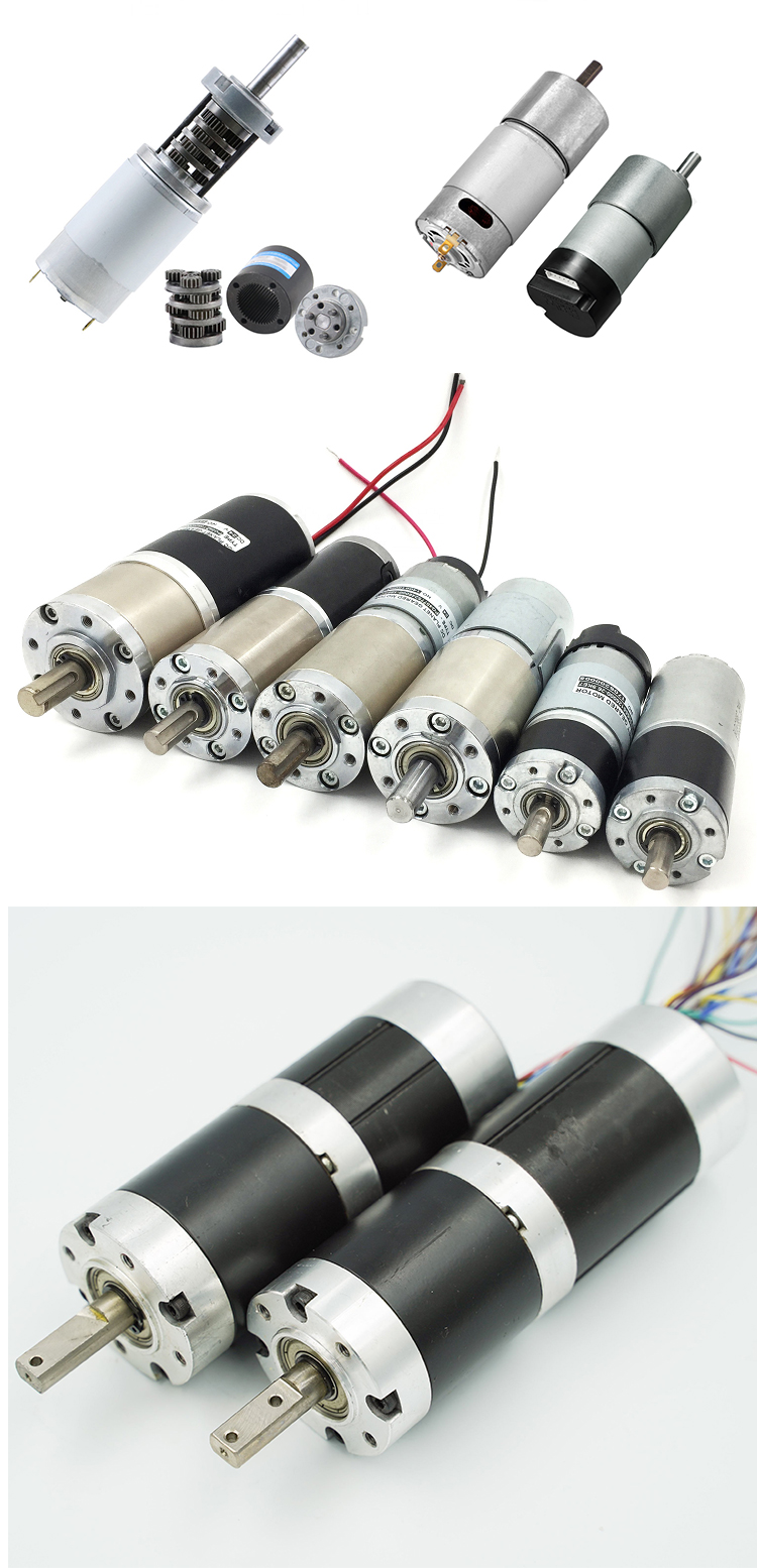 Faradyi Customized 57mm Planetary Gearbox Motor 12v Powerful Dc High Torque Low Rpm Gear Motor 10nm Dc Motor
