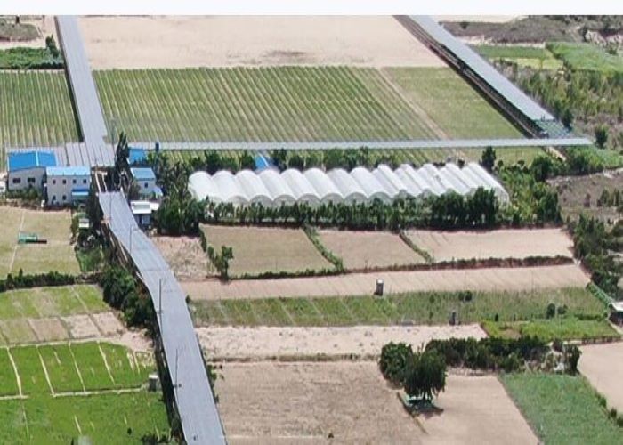 High Photovoltaic Aluminium Solar Mounting Structure Landscape Ground System
