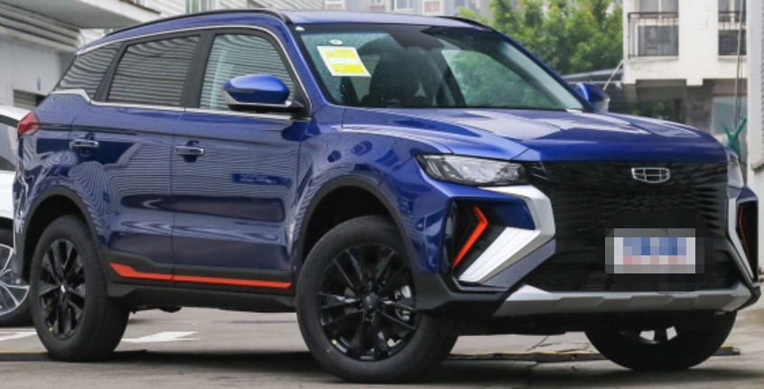 Geely Atlas 2022 BoyueX 1.8TD 184HP L4 Gasoline DCT Zhihui Model 5 Door 5 seats SUV
