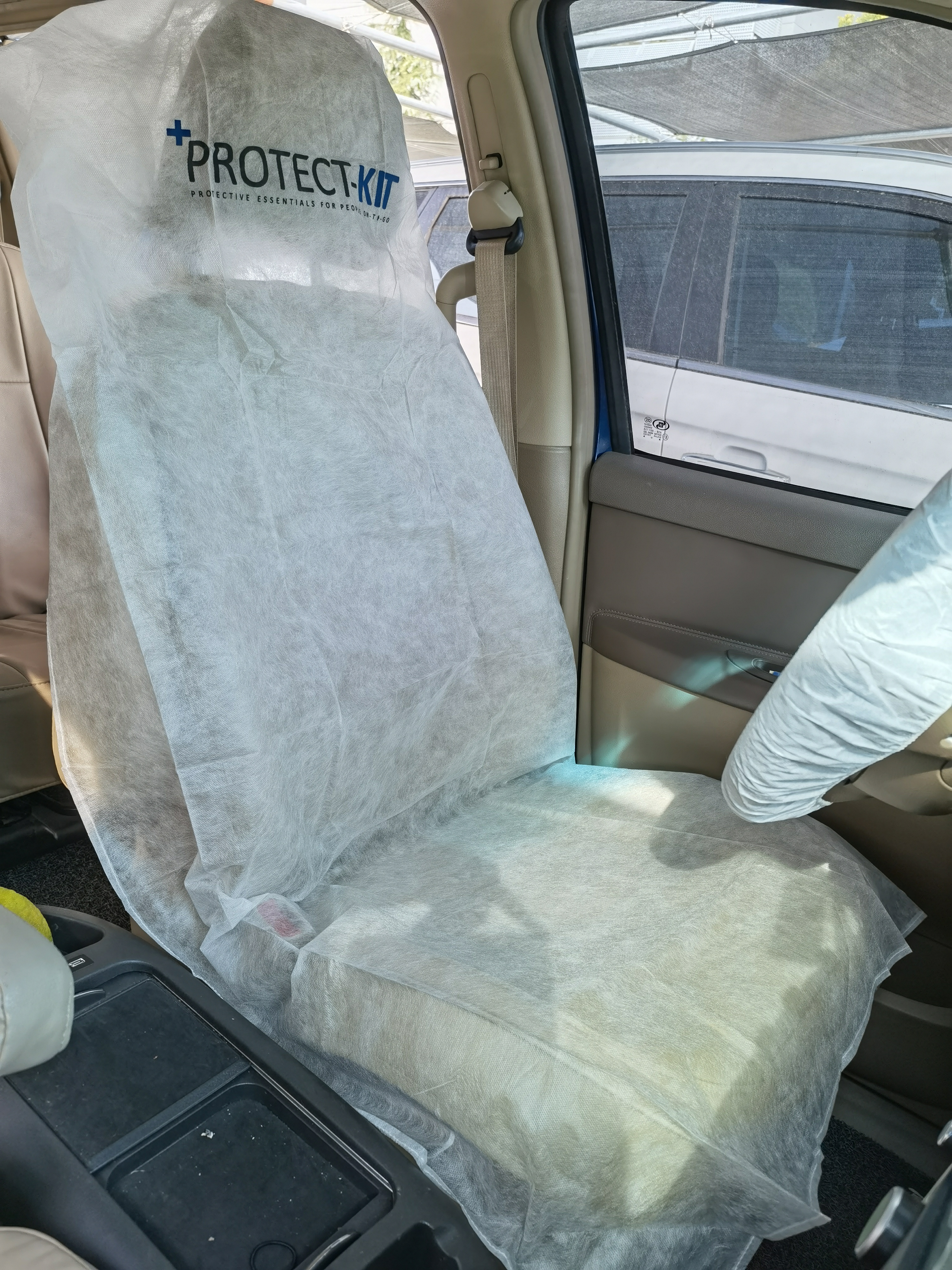 PP Nonwoven Disposable Steering Wheel Covers Aeroplane Seat Cover