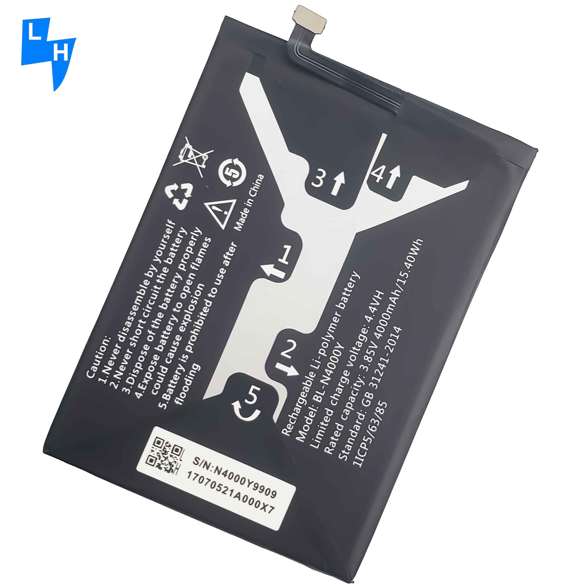 4010mAh Capacity BL-N4000Y A1 Lite S10 Lite Mobile Phone Battery for Gionee X1S