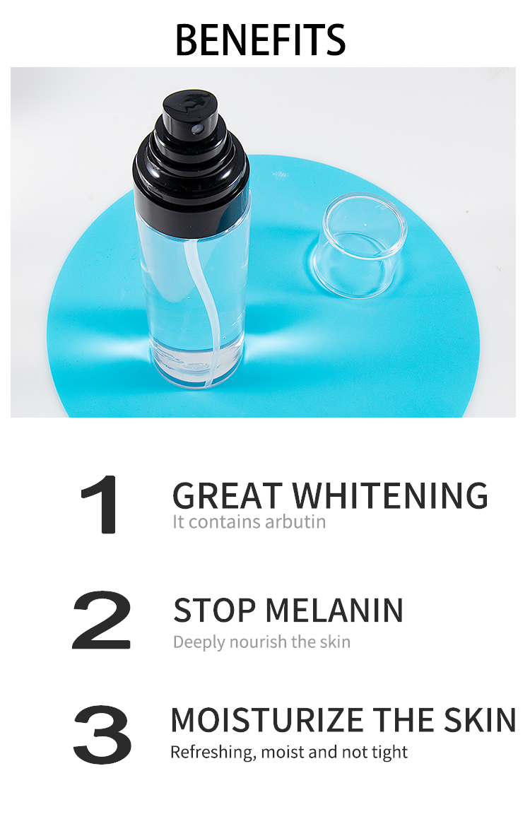 Skincare Hydrating Facial Toner Arbutin Kojic Acid Spray Toner