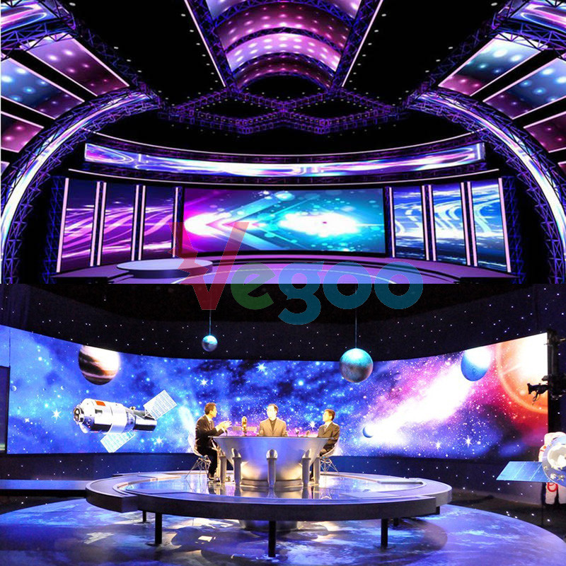 P2 Small Pitch LED Display 512x512 Cabinet 3840Hz SMD Screen For Indoor Advertising