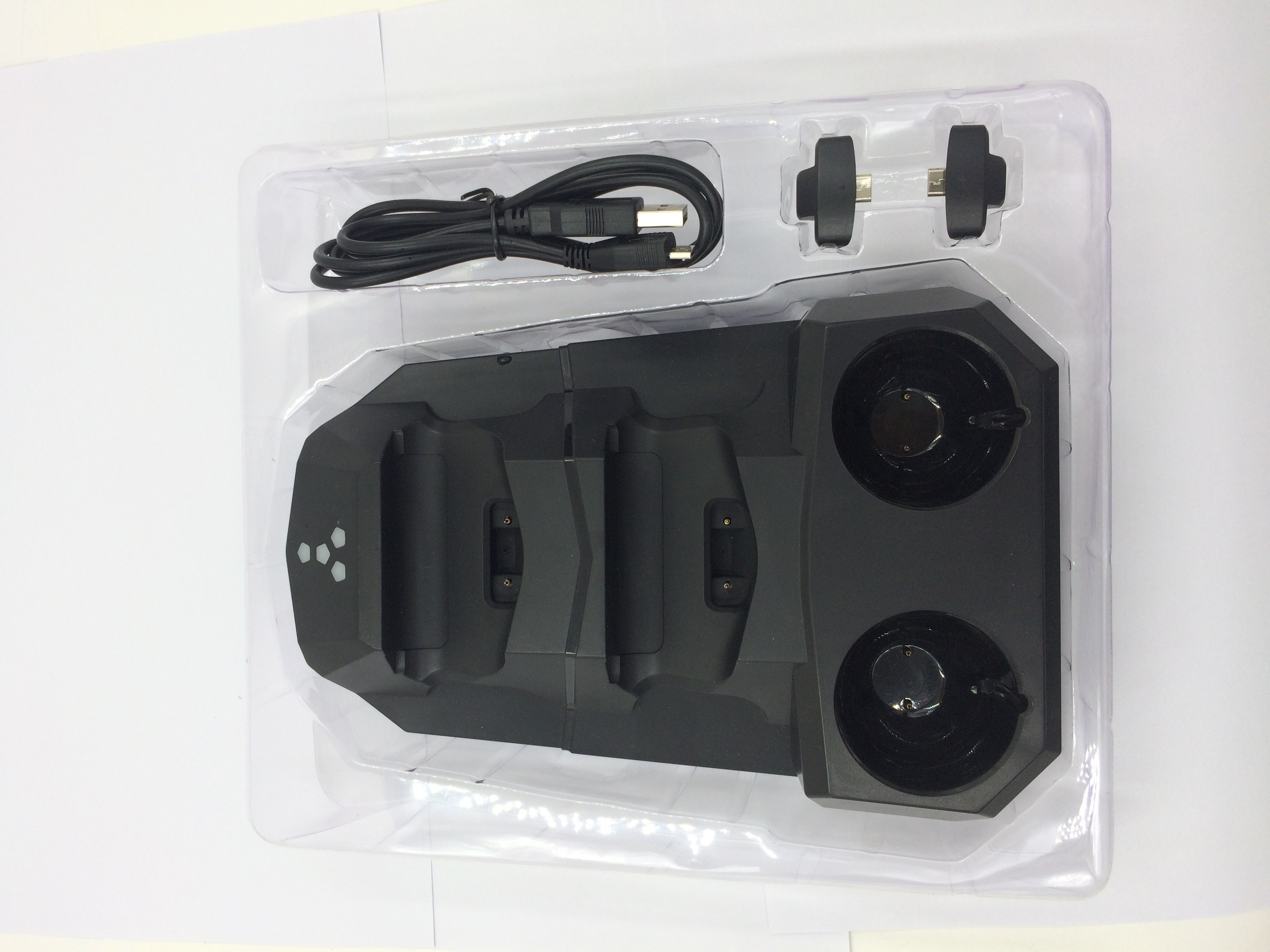 4 In 1 USB Charging Dock With LED Light Dual Charger Dock Station For Playstation For PS Move For PS4 VR Controllers
