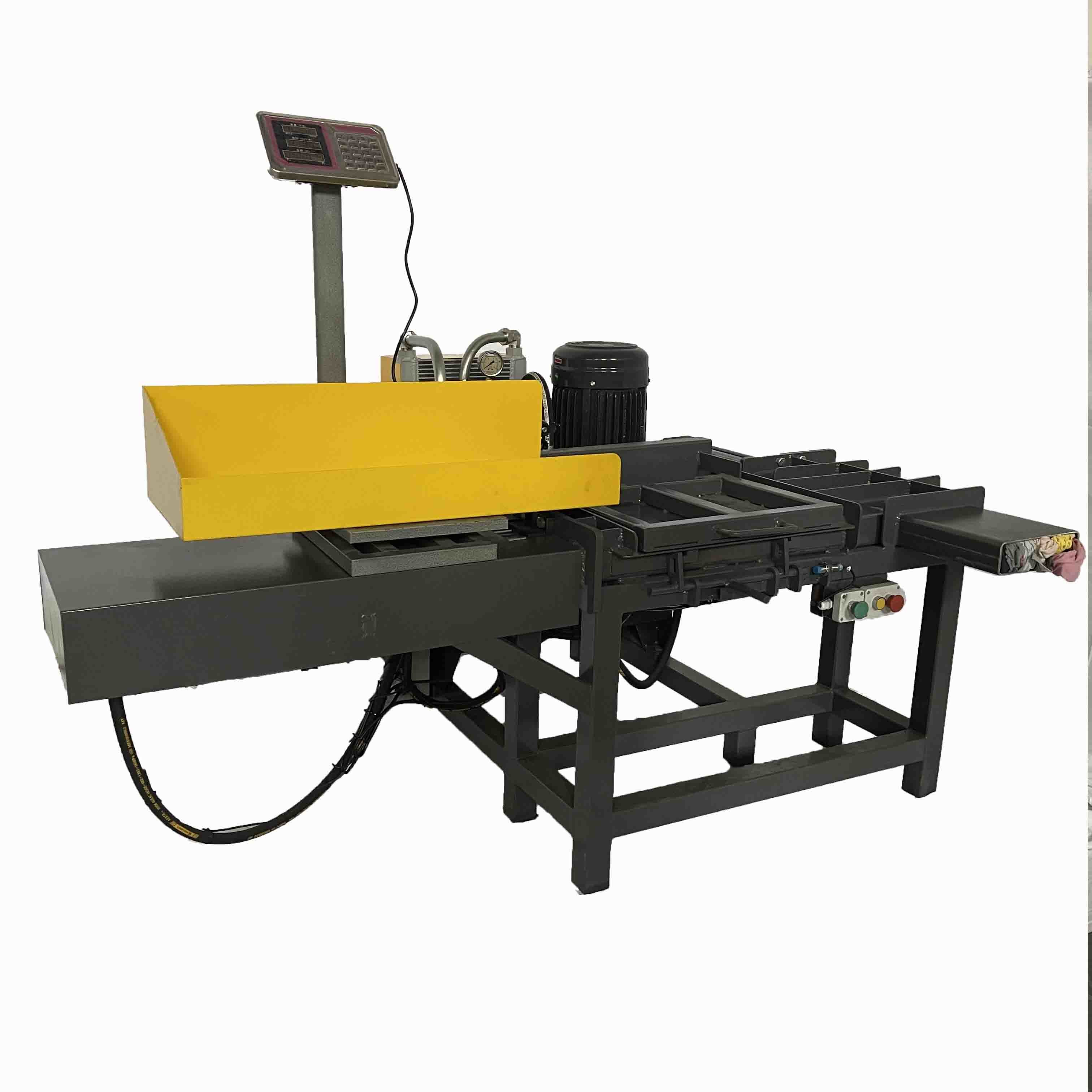Top Quality Cheap price 3 Phase Hydraulic Horizontal Wiping Rag Baler