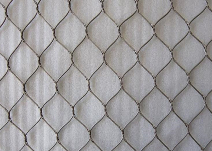 Flexible X-tend Ferruled Stainless Steel Wire Rope Mesh For Balcony Balustrade