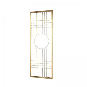 Buy cheap Hand Polishing Decorative Metal Panels Metal Wall Covering Panels Room Divider product