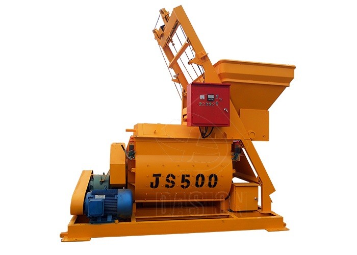 twin shaft concrete mixer