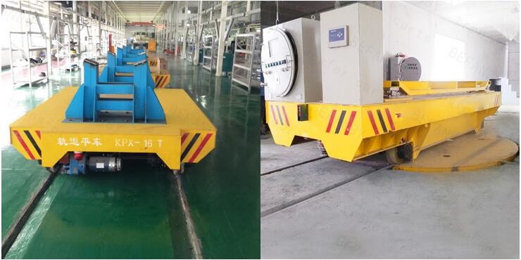 Work Shop Material Handling Service Transfer Traverser With Platform Thailand