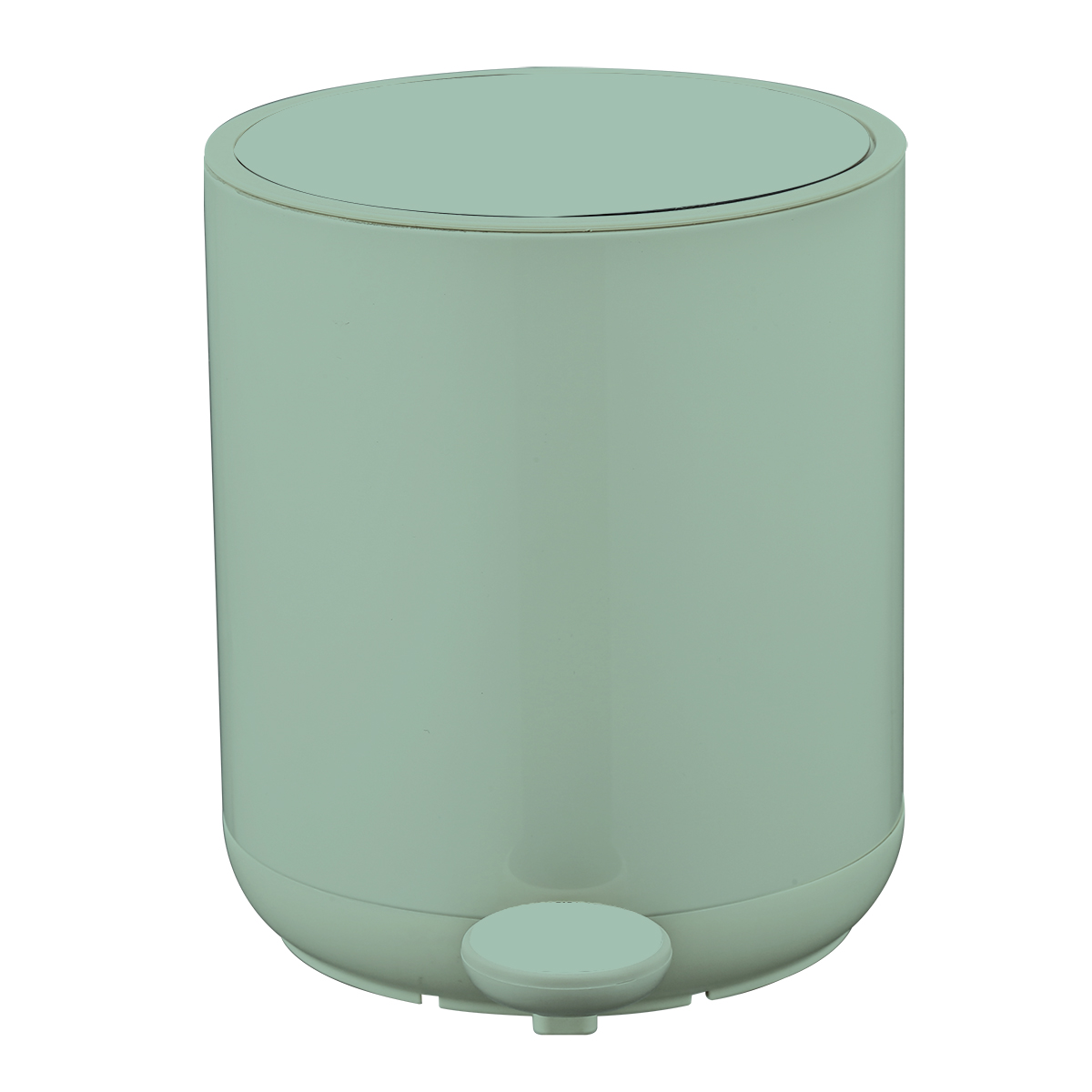 Contemporary Living Room Organizer Step On Garbage Can With Soft Close