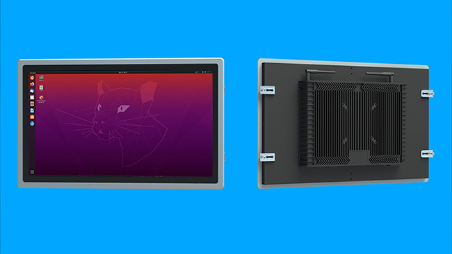 21.5-Inch Large Linux Monitor for Smart City Applications and Industrial Dashboards