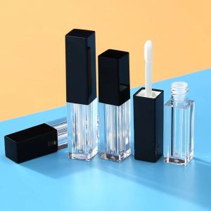 1.2ml Capacity Plastic Square Shape Empty Lip Gloss Tube Container for Packaging