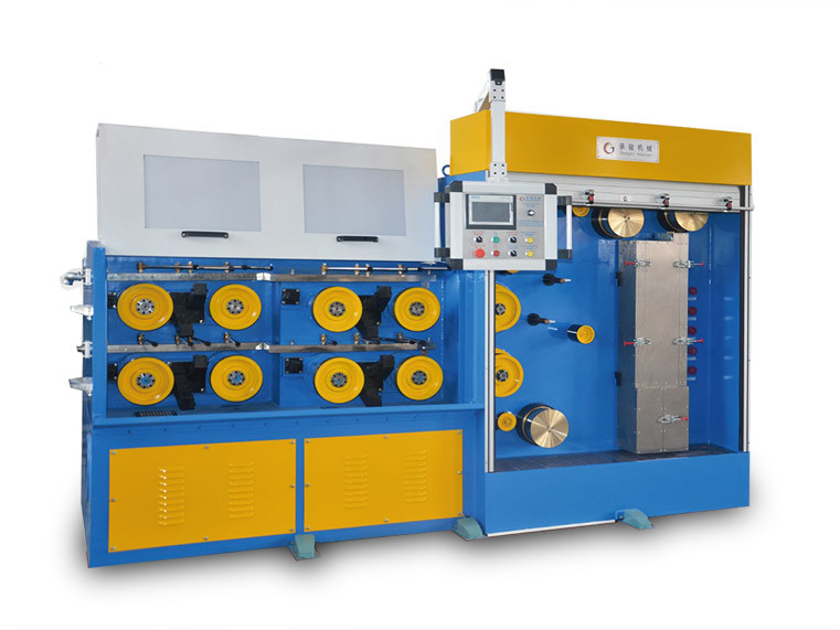 8 Wires Multiwire Drawing Machine Line For High Precision Copper Wire Manufacturing