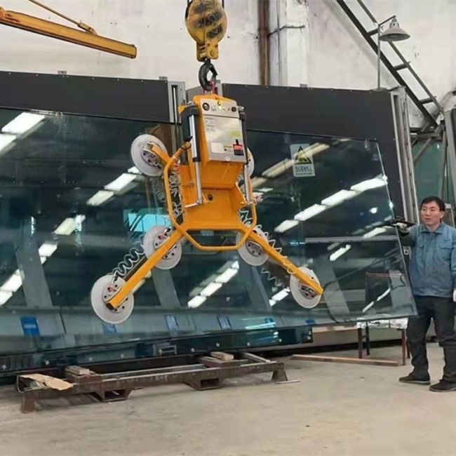 DC Batterry Powered Glass Vacuum Lifter Equipment 400kg 1000kg 1200kg