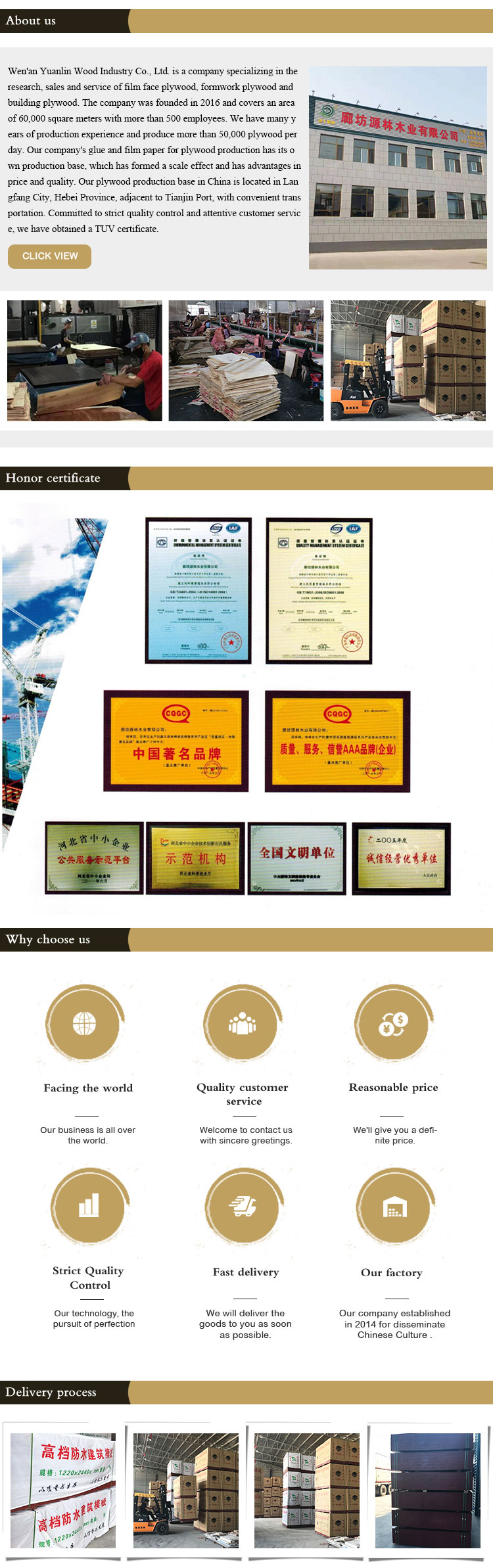 Durable Poplar Core Plywood , Film Faced Shuttering Plywood For Building Construction