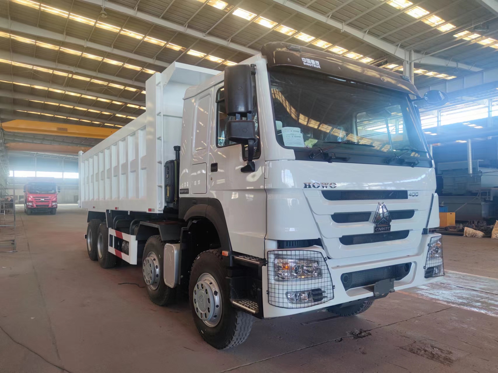 400HP 16 wheeler 8x4 Heavy-duty Dump Truck Tipper Dumper Max Horse power 400ps Diesel