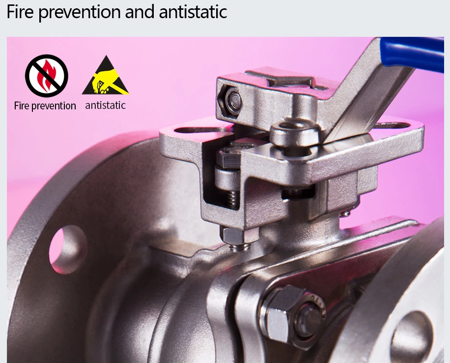 Pn16 DN65 CF8 Stainless Steel Flange Ball Valve with After-Sales Service Support