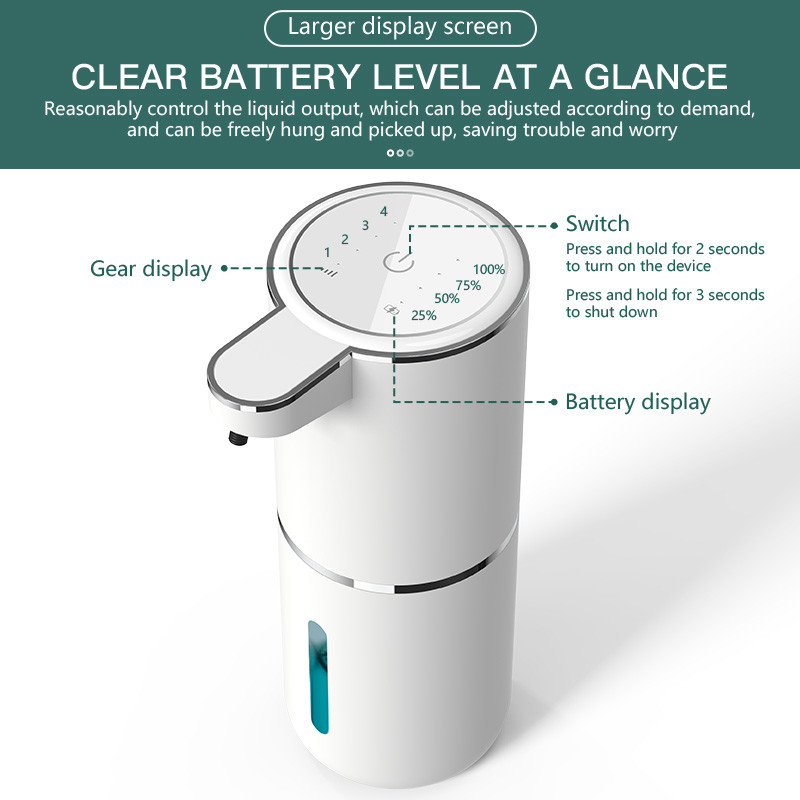 Infrared Sensor Automatic Soap Dispenser 380ml Capacity