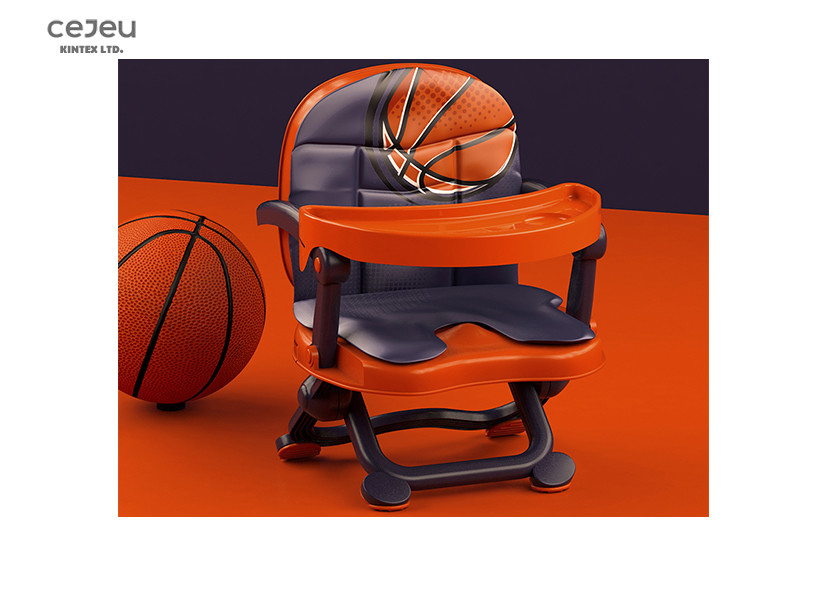 4 Height Adjustable Feeding Chair With Short Leg Folding EN16120
