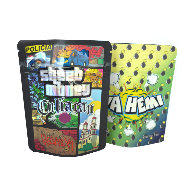 Exotic Herb Weed Packaging Bag Delta Premium Cookies Edible Dispensary
