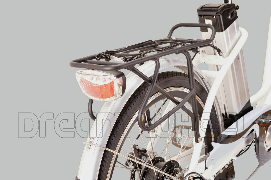 250W 24" Ladies Electric Urban Bike With Shimano Derailleur