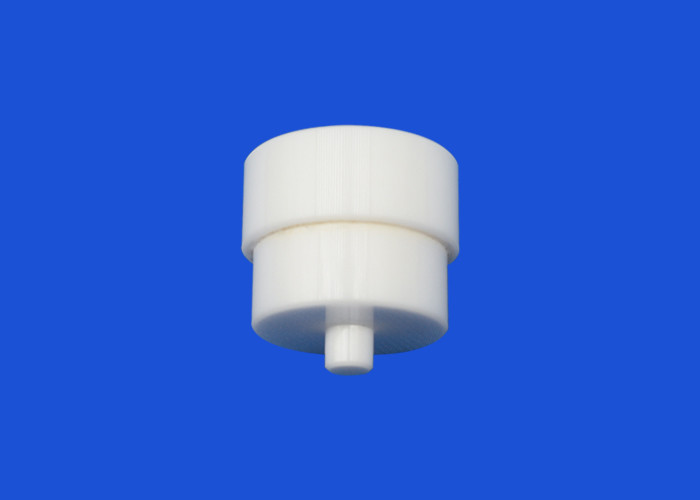 Purity 95% High Precision White Color Zirconia Ceramic Parts Customized Dimension