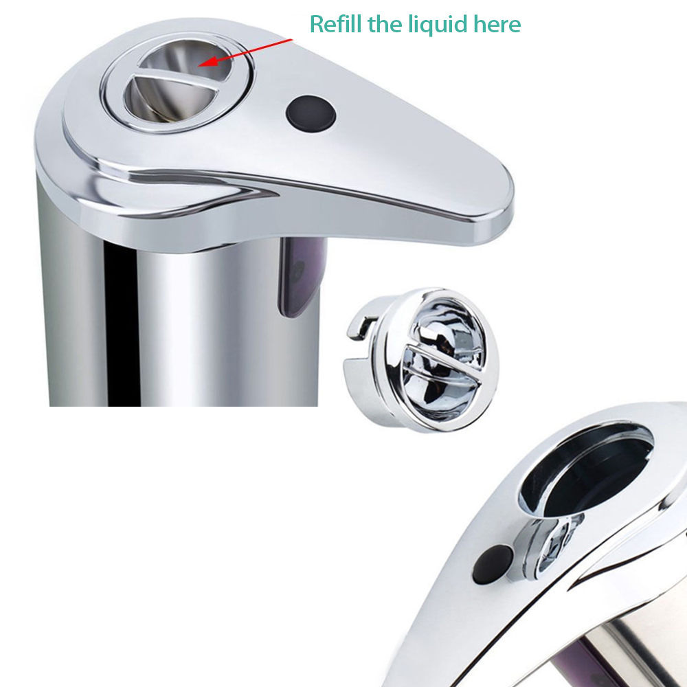 Durable Smart Bathroom Soap Holder / Automatic Hand Wash Dispenser