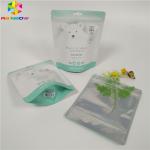 Body Scrub Foil Packaging Bags Colorful Printed Moisture Proof Zip Lock Stand Up