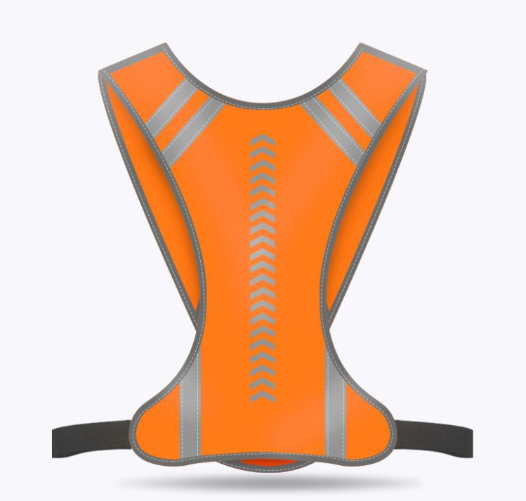 Reflective Vest Running Vest Safety Guide Reflective Clothing Emergency Guidance Clothing Cycling Protective Clothing