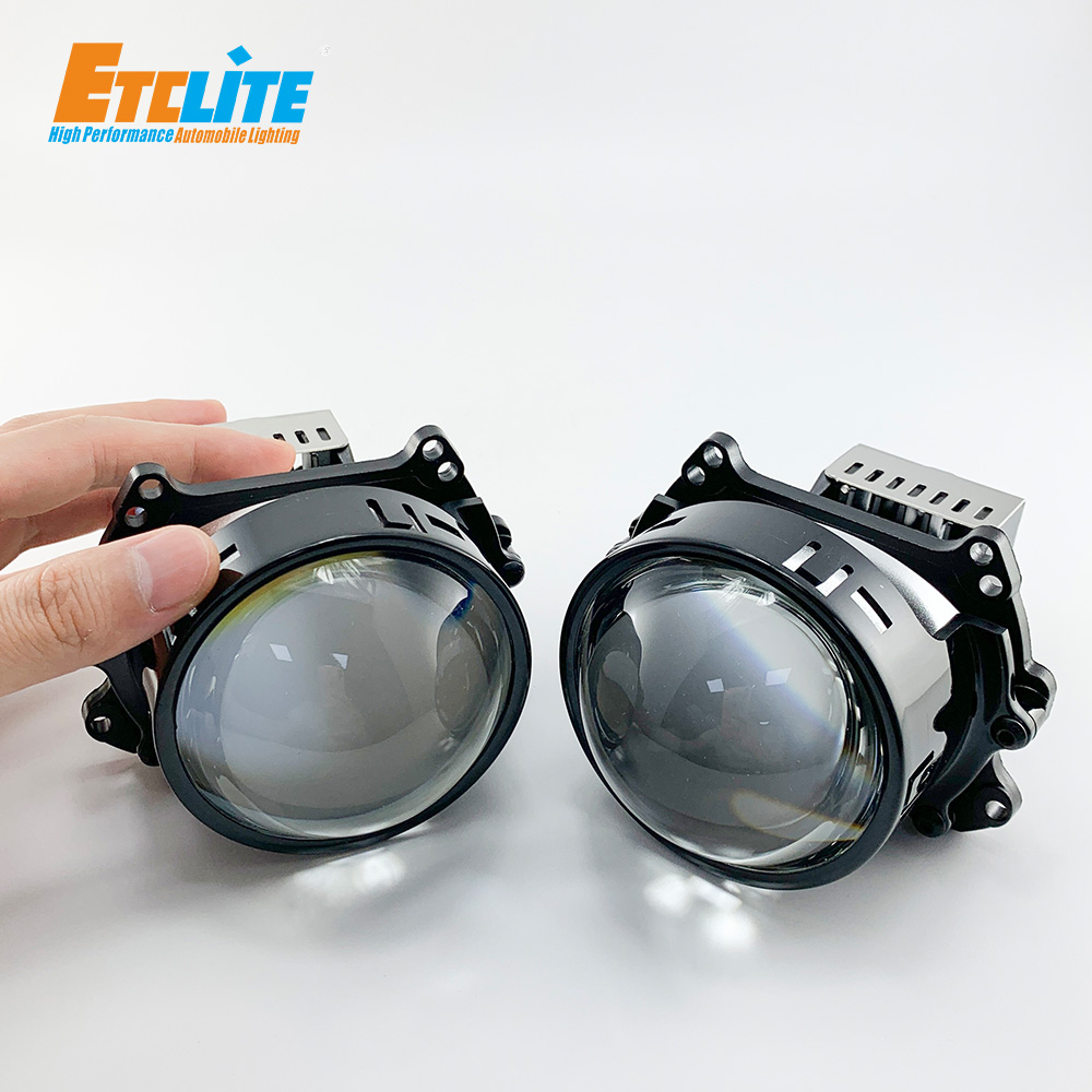 3.0 Inch 60W Bi Projector Led Headlight For Car 9600LM per Pair